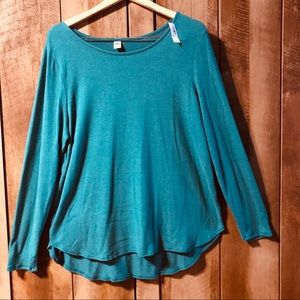 Old Navy Green Hi-Low Sweater, Women’s XL, NWT